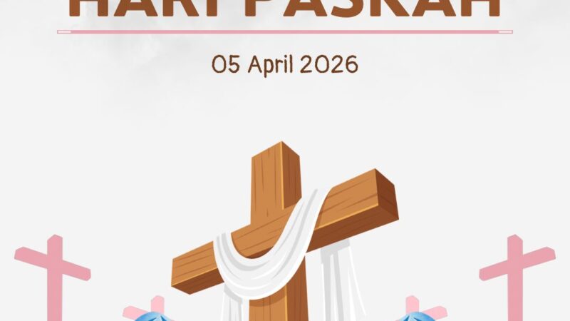 Kantor Pertanahan Deli Serdang Ucapkan Selamat Merayakan Hari Paskah 2026