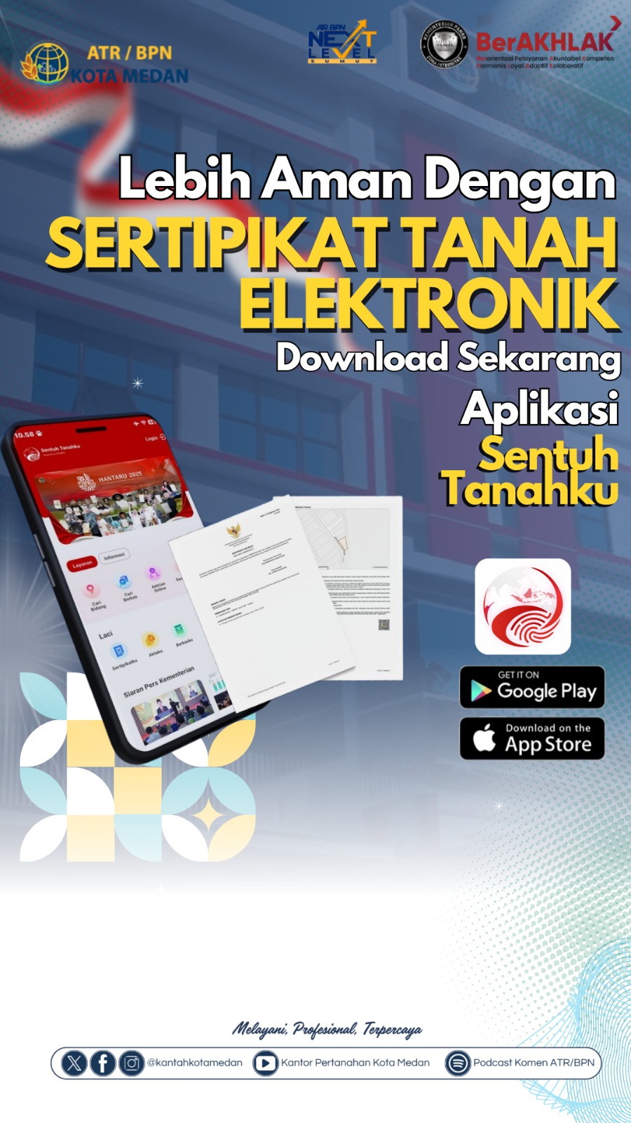 Manfaat Sertipikat Elektronik dan Ajakan Urus Sendiri Tanpa Calo di Kantor Pertanahan Kota Medan