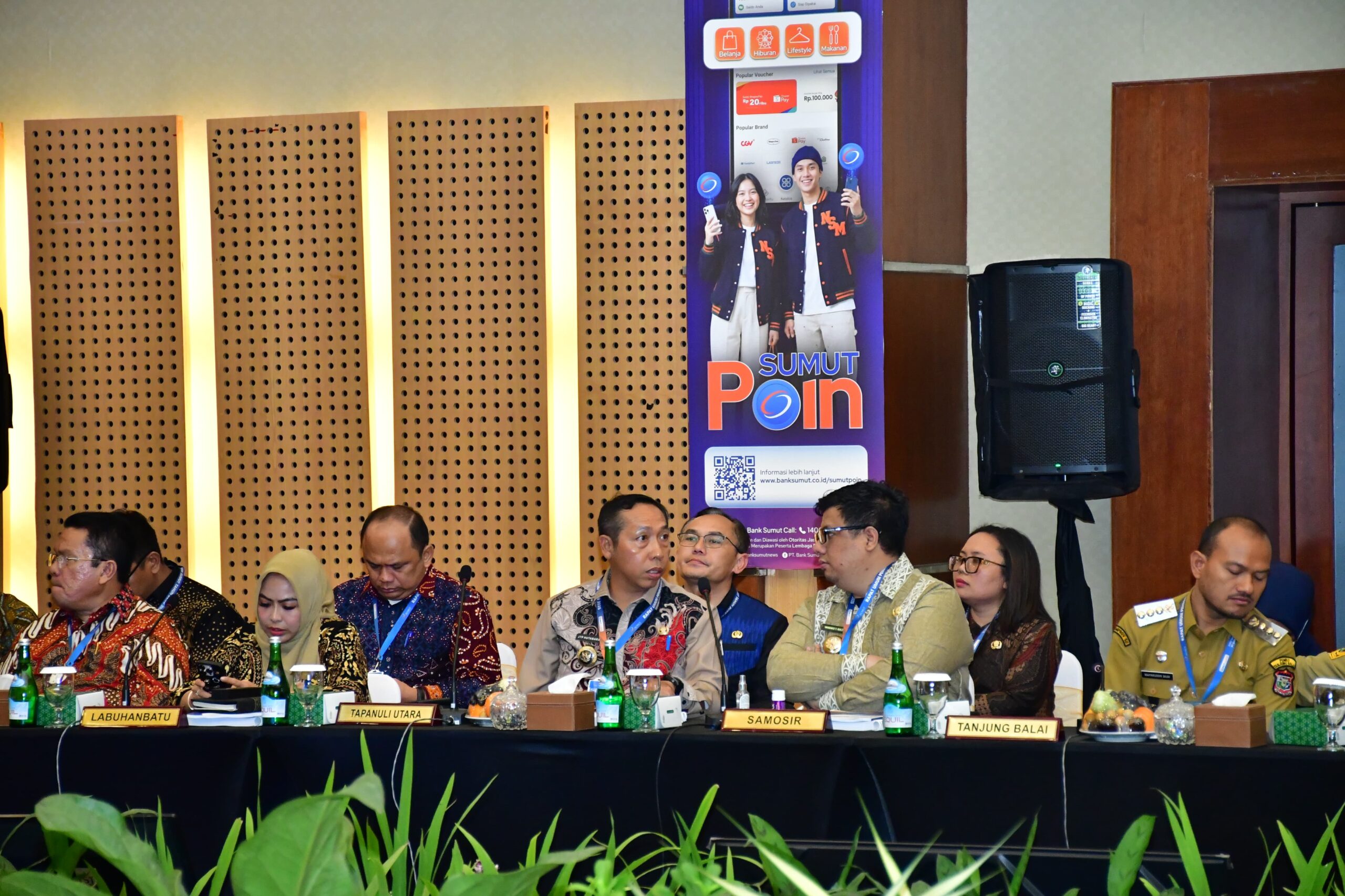 Hadiri Rapat RUPS, Bupati Samosir Dukung Bank Sumut Naik Kelas Untuk Pembangunan dan Pertumbuhan Ekonomi Daerah.