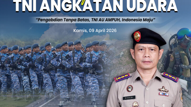 Kantor Pertanahan Kota Medan Ucapkan Selamat Dirgahayu TNI Angkatan Udara Republik Indonesia