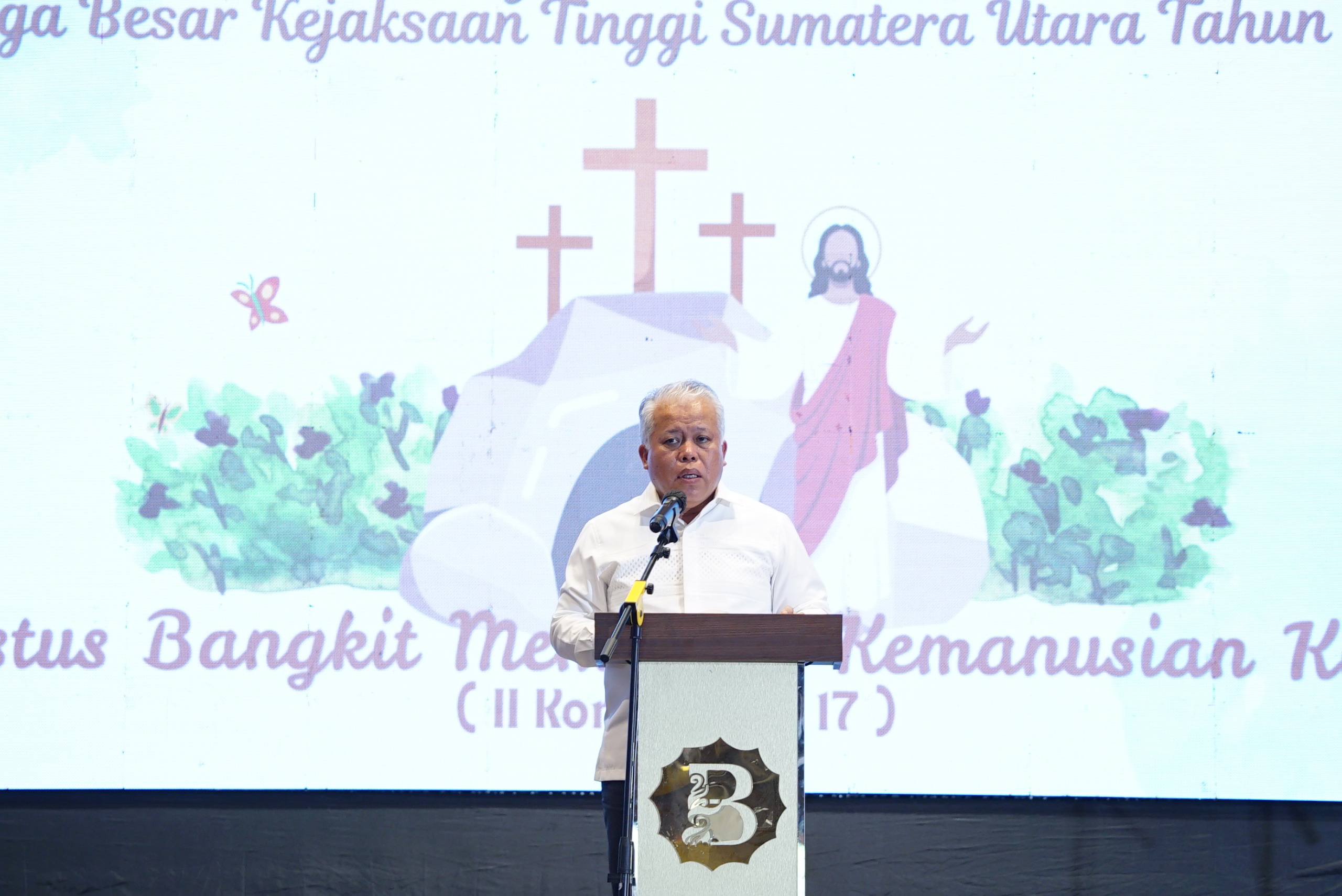 Perayaan Paskah Kejati Sumut, Harli Siregar Tekankan Integritas dan Nilai Kemanusiaan