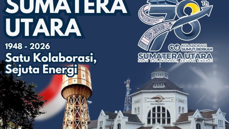 Kantor Pertanahan Kota Medan Ucapkan Selamat Hari Jadi Sumatera Utara ke-78