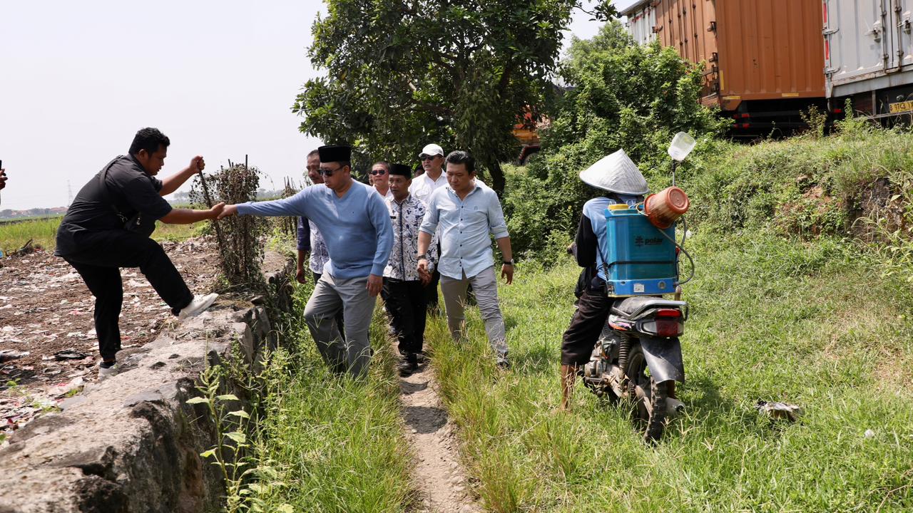 Tinjau Kawasan Industri di Indramayu, Menteri Nusron Pastikan Lahan Tidak Masuk ke LSD