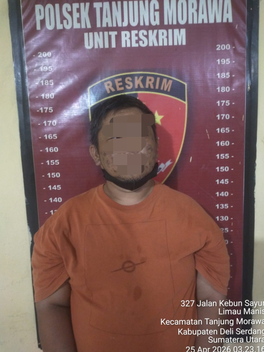 Polsek Tanjung Morawa Tangkap Pelaku Penyalahgunaan Narkoba Jenis Sabu