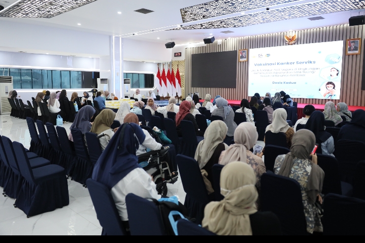 Vaksinasi Kanker Serviks Jajaran Kementerian ATR/BPN, Lindungi Wanita dari Kanker Mematikan