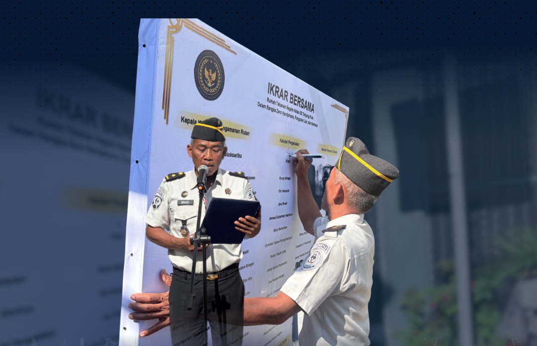 Rutan Tanjung Pura Teguhkan Komitmen Zero HALINAR Lewat Apel dan Ikrar Bersama