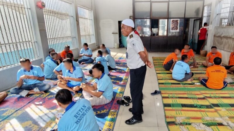 Semarak Sambut Hari Bakti Pemasyarakatan ke-62, Rutan Tanjung Pura Gelar Tiga Cabang Perlombaan