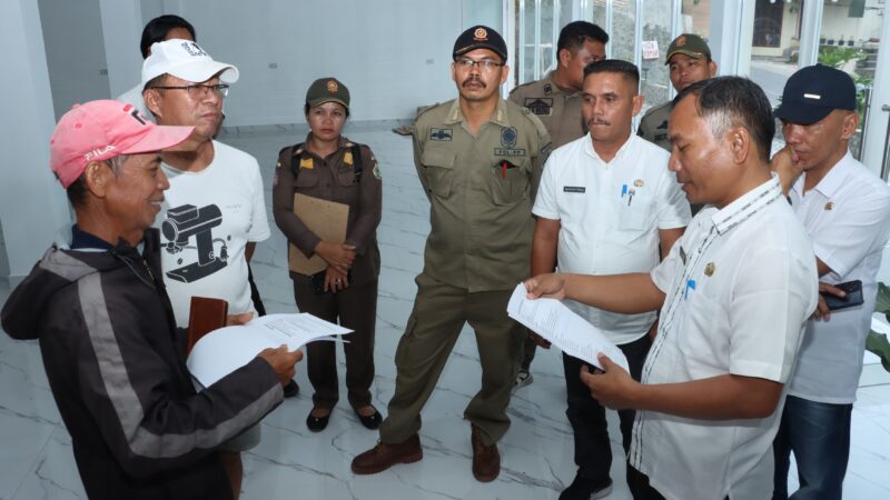 Tegas, Pemkab Samosir Tertibkan Wilona Villa Tanpa Izin di Kawasan Wisata Tuktuk.