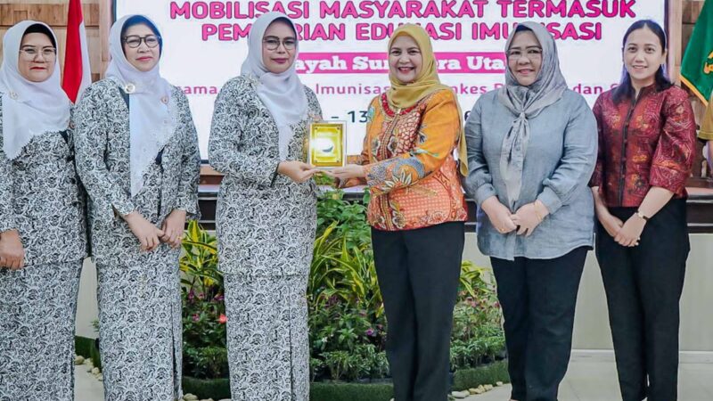 Airin Rico Waas Dorong Peran Sektor Swasta Tekan Angka Zero Dose Imunisasi di Medan