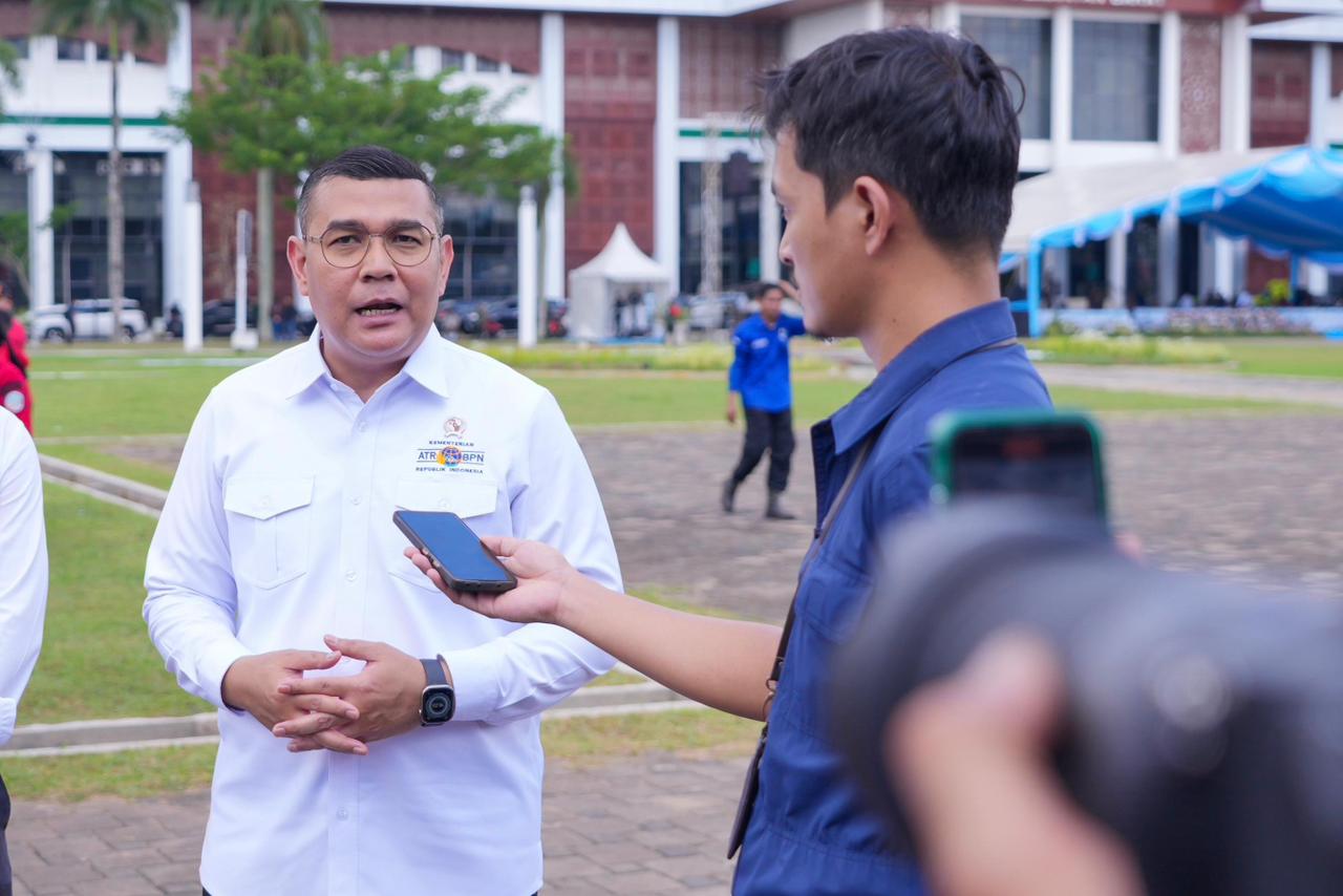 Wamen ATR/BPN Imbau Pemegang HGU Siaga Cegah Karhutla