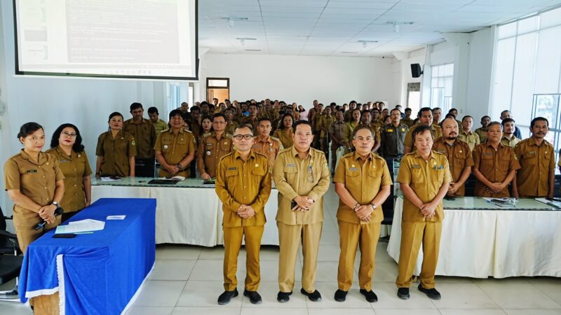 Dorong Tertib Administrasi Pendirian Bangunan, Pemkab Samosir Gelar Sosialisasi PBG.