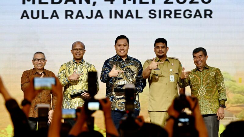 Wakil Bupati Samosir Hadiri Pengukuhan LPS I Medan, Dorong Penguatan Kepercayaan Masyarakat terhadap Perbankan.
