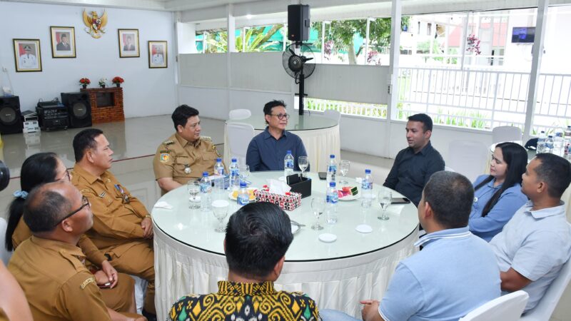 Bupati Samosir Terima Kunjungan Oxford Policy Managemen Inggris, Perkuat Komitmen Pembangunan Pertanian Berbasis Energi Rendah Karbon.