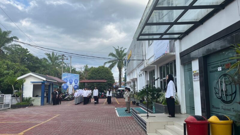 Apel Pagi Rutin BPN Deli Serdang Jadi Momentum Tingkatkan Disiplin dan Semangat Kerja Pegawai