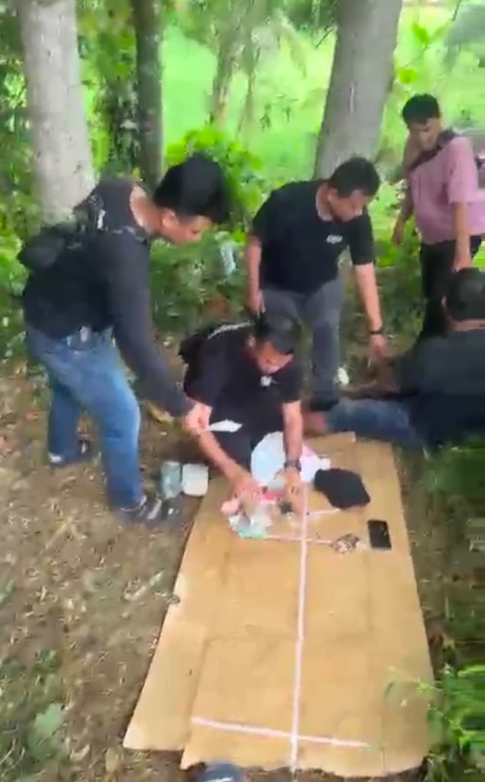 Ungkap Kasus Narkotika, Pelaku dengan Paket Sabu di Amanakan Sat Narkoba Polresta Deli Serdang