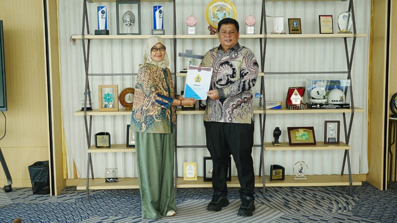 BUPATI SAMOSIR KUNJUNGI BAKTI KOMDIGI, USULKAN PENANGANAN BLANKSPOT.