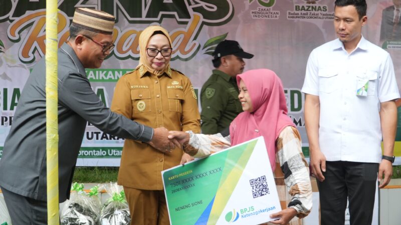 Baznas Gorontalo Utara Lindungi 1.000 Mustahik dalam Program BPJS Ketenagakerjaan