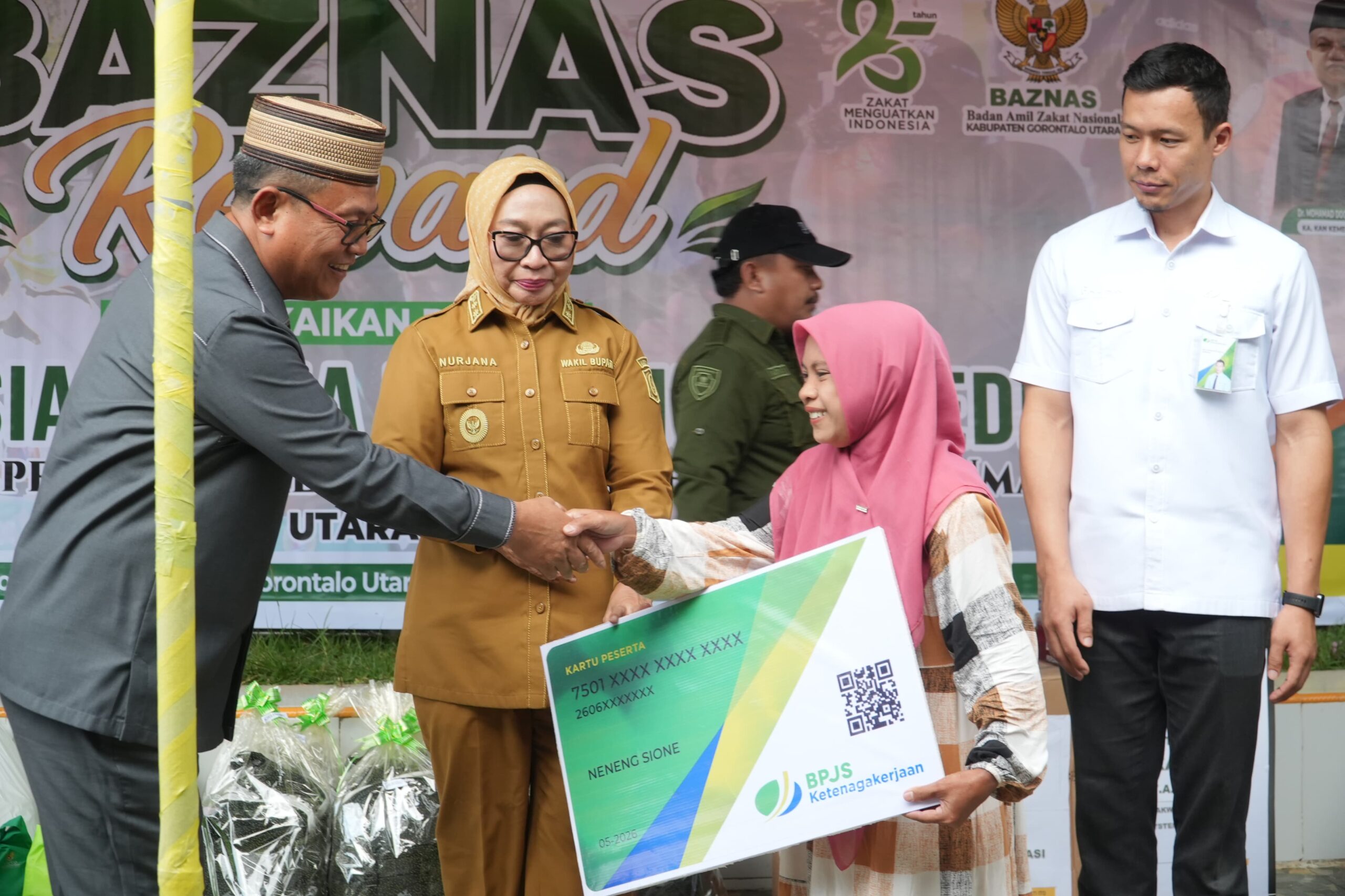 Baznas Gorontalo Utara Lindungi 1.000 Mustahik dalam Program BPJS Ketenagakerjaan