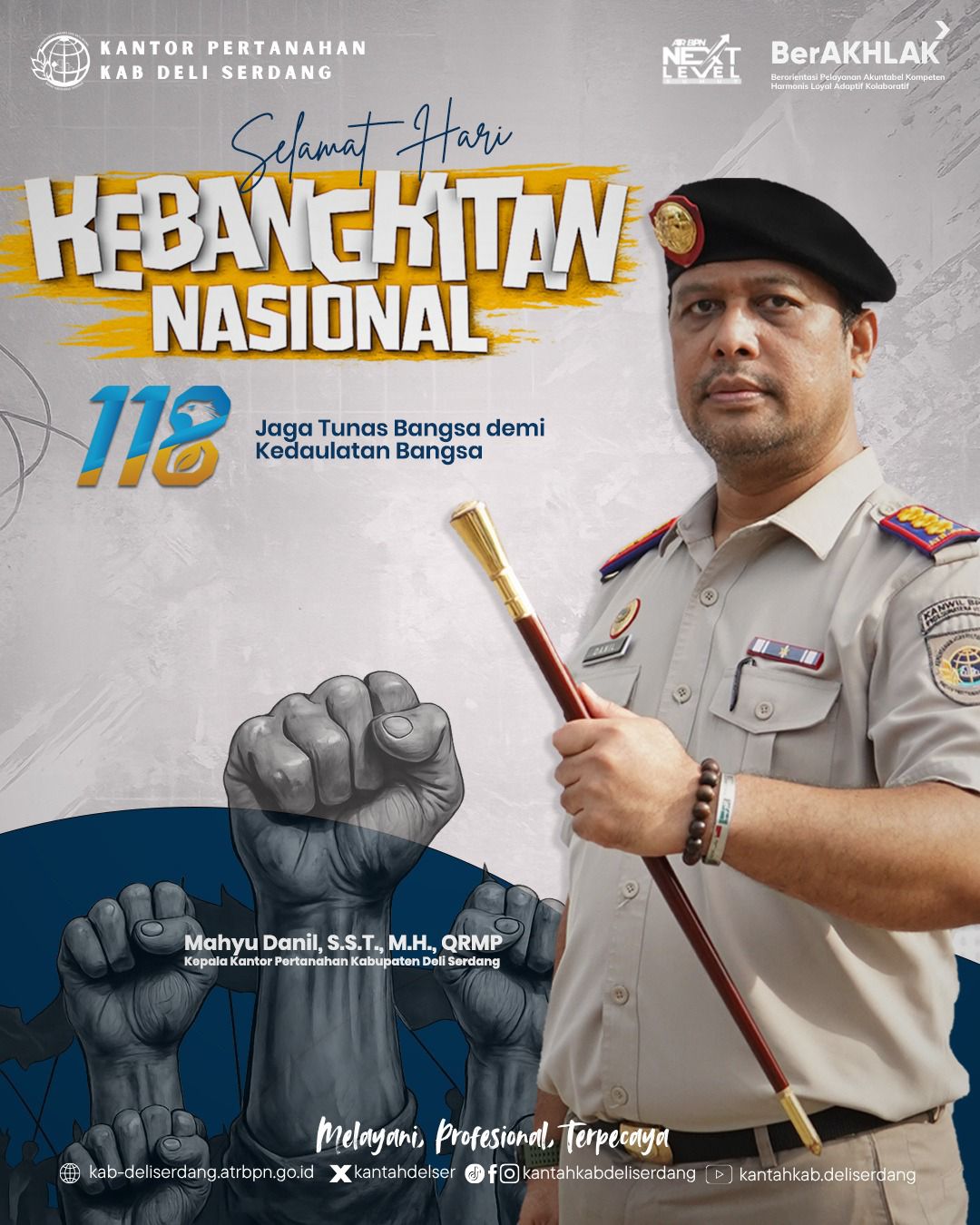Kantor Pertanahan Deli Serdang Peringati Hari Kebangkitan Nasional 2026