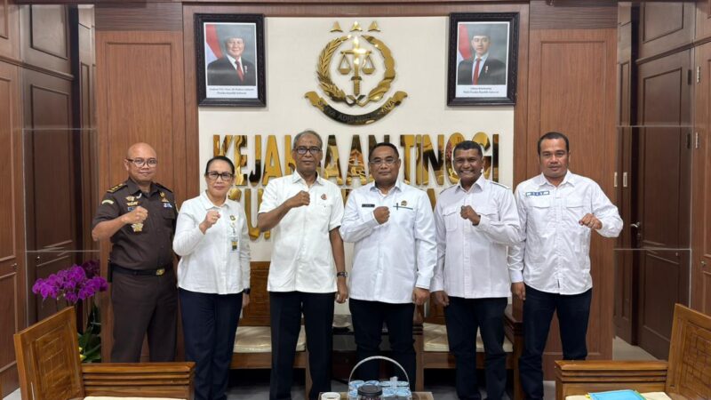 Silaturahmi Kanwil BPN Sumut ke Kejati Sumut