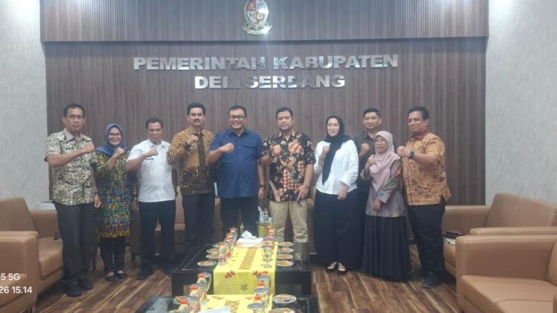 Kantor Pertanahan Deli Serdang Perkuat Sinergi dengan Pemkab Deli Serdang Bahas Program Strategis Pertanahan