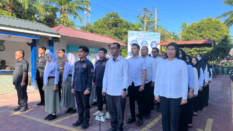 Apel Pagi Rutin, Kantor Pertanahan Deli Serdang Tegaskan Disiplin dan Semangat Pelayanan