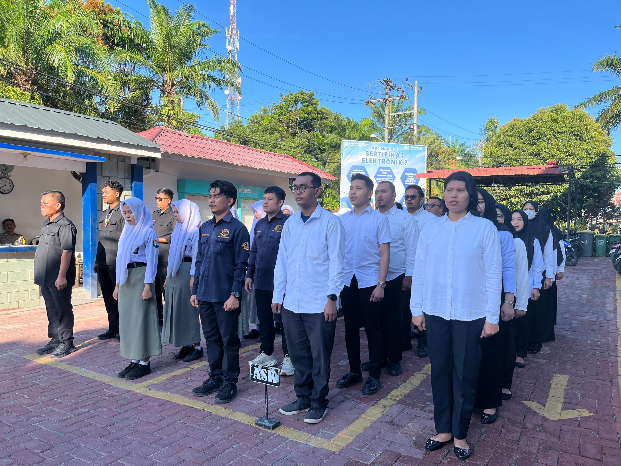 Apel Pagi Rutin, Kantor Pertanahan Deli Serdang Tegaskan Disiplin dan Semangat Pelayanan