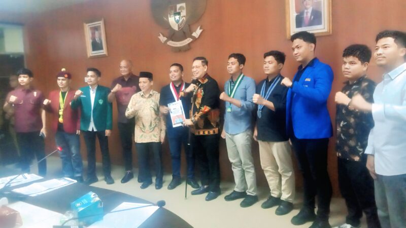 Ketua DPRD Medan Terima Audiensi Cipayung Plus, Wong Siap Bawa Aspirasi Mahasiswa ke DPR RI