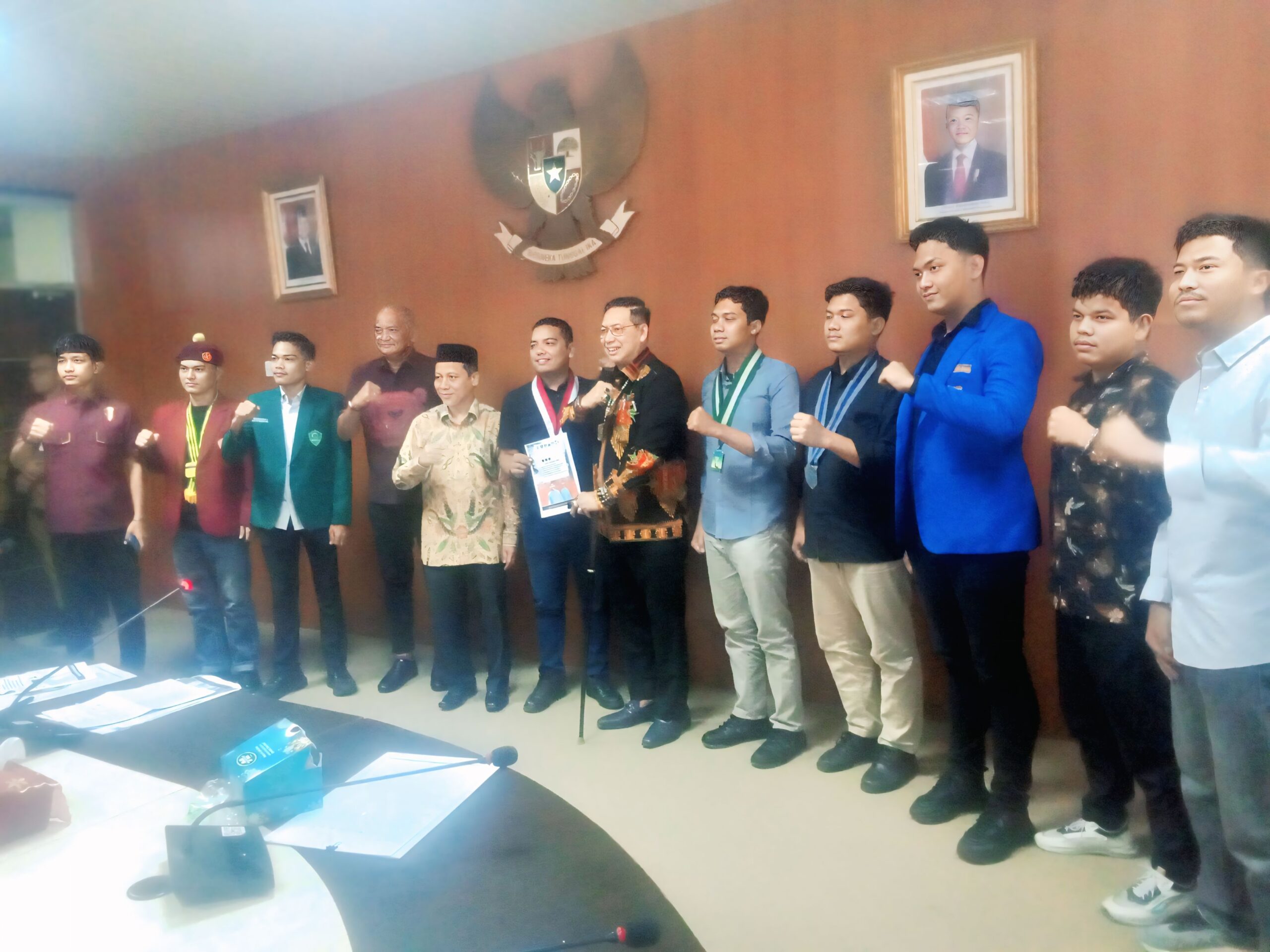 Ketua DPRD Medan Terima Audiensi Cipayung Plus, Wong Siap Bawa Aspirasi Mahasiswa ke DPR RI