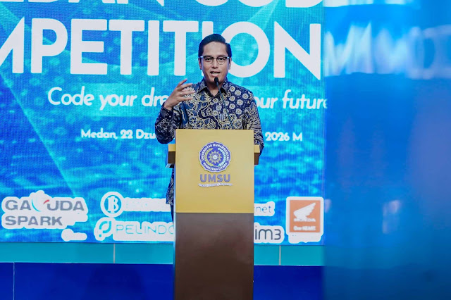 Tutup Medan Coding Competition 2026, Rico Waas: Teknologi Ciptakan Solusi