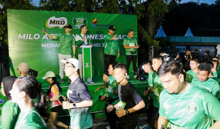Rico Waas Lepas Ribuan Pelari, Medan Siap Jadi Tuan Rumah Event Lari Skala Besar