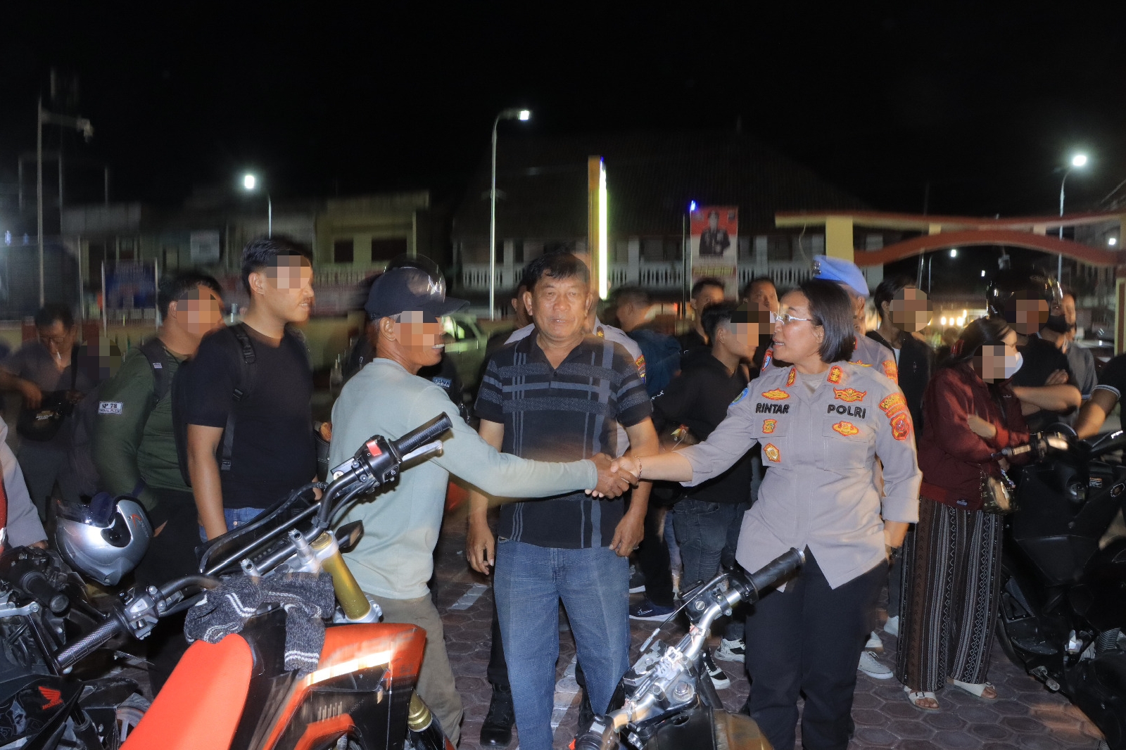 Ciptakan Wisata yang Aman dan Nyaman, Polres Samosir Tertibkan 32 Sepeda Motor Berknalpot Brong