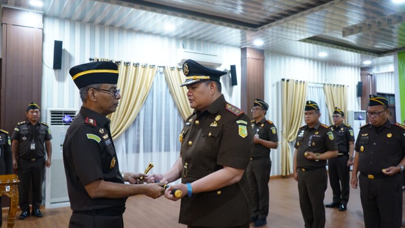 Muhammad Junaidi Dilantik sebagai Kajari Padang Lawas Utara, Kajati Sumut Tekankan Tri Krama Adhyaksa