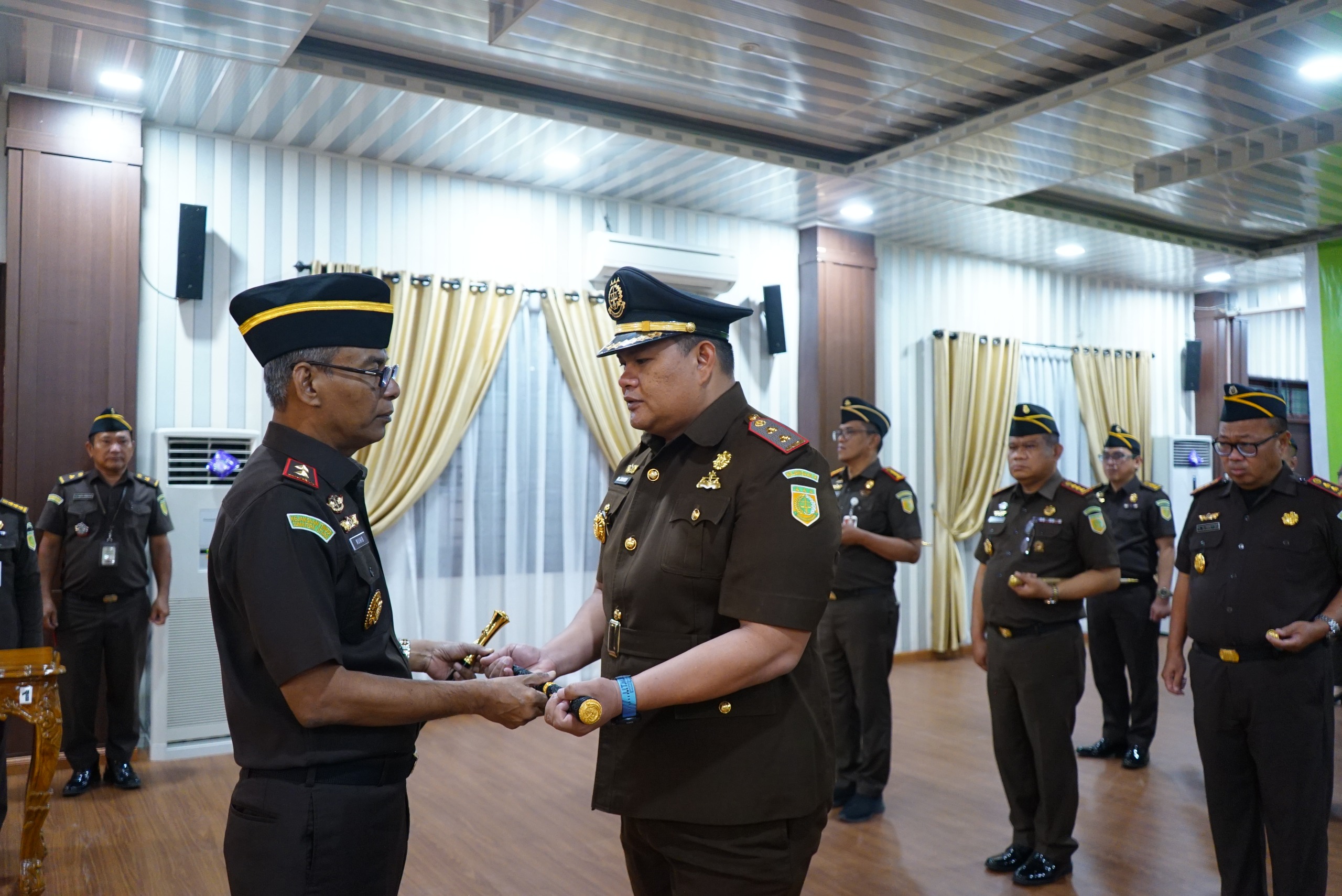Muhammad Junaidi Dilantik sebagai Kajari Padang Lawas Utara, Kajati Sumut Tekankan Tri Krama Adhyaksa