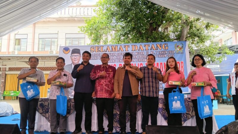 Antonius Tumanggor Apresiasi Pengelolaan Sampah di Kelurahan Petisah Hulu