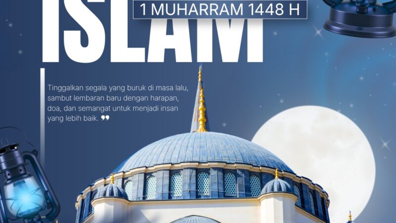 Kantor Pertanahan Kota Medan Ucapkan Selamat Tahun Baru Islam 1448 Hijriah