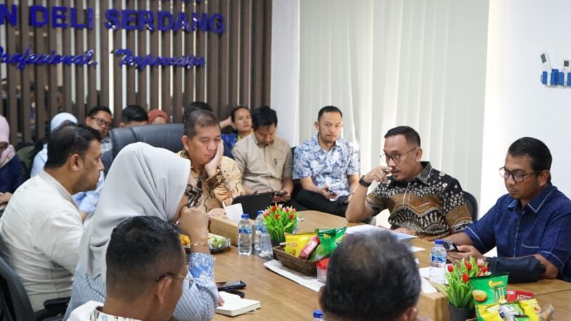 Kakanwil BPN Sumut Monev Kinerja Kantah Deli Serdang, Bahas Program Prioritas dan Layanan Pertanahan