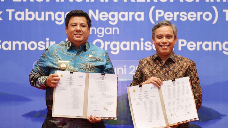 Pemkab Samosir Perkuat Sinergi dengan BTN, Dorong Pariwisata, UMKM, dan Layanan Publik Terintegrasi.