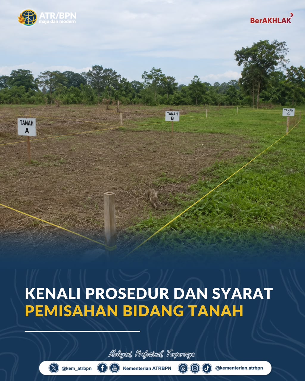 Kenali Prosedur dan Syarat Pemisahan Bidang Tanah