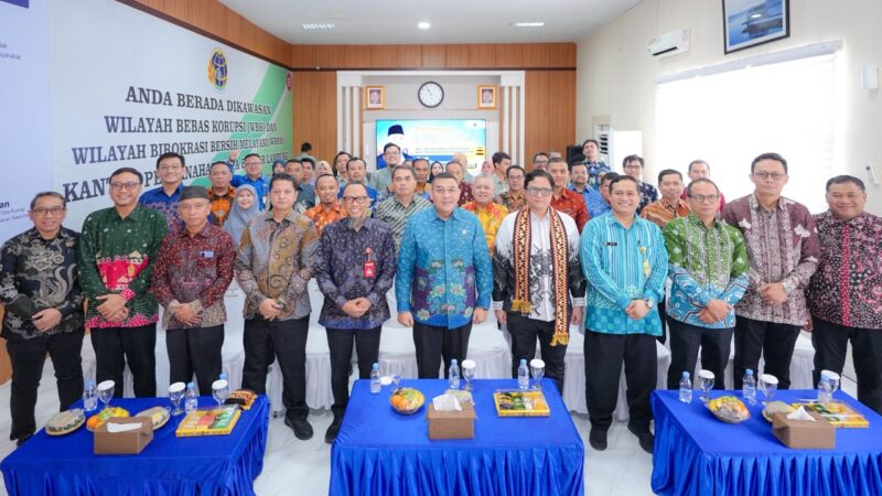 Sambangi Lampung, Wamen ATR/Waka BPN: Pelayanan di Loket Jadi Tolok Ukur Keberhasilan Kantah