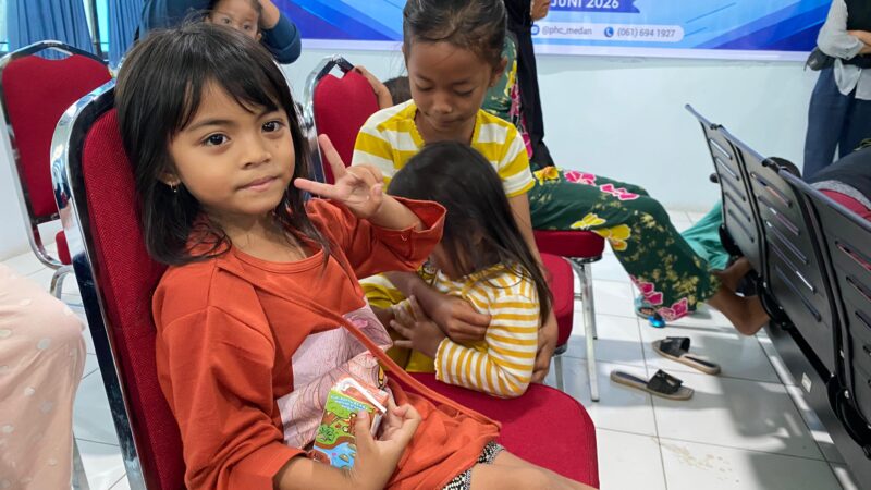 RS PHCM dan Puskesmas Sicanang Edukasi Imunisasi dan Tumbuh Kembang Anak untuk Generasi Emas