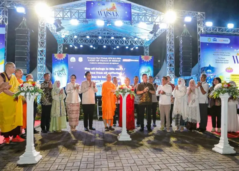 Ketua DPRD Medan Wong Chun Sen: Waisak Momentum Memperkuat Toleransi dan Persaudaraan