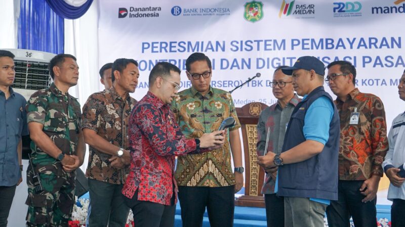 Luncurkan Digitalisasi Pasar Petisah, Wali Kota Medan Wujudkan Pasar Tradisional Lebih Modern, Transparan dan Bebas Dari Kebocoran Anggaran