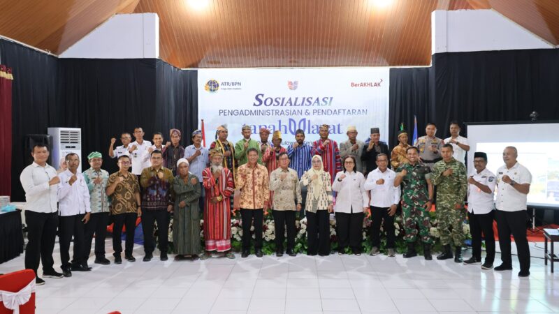 Sosialisasi Pengadministrasian dan Pendaftaran Tanah Ulayat, Bekali Masyarakat Hukum Adat Buton Selatan Soal Tahapan Sertipikasi
