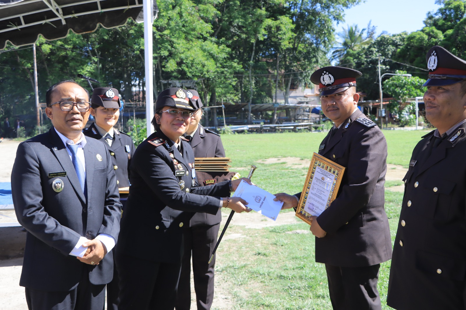 Hari Bhayangkara ke-80, Kapolres Samosir Tegaskan Komitmen Polri Hadir Melayani Masyarakat.