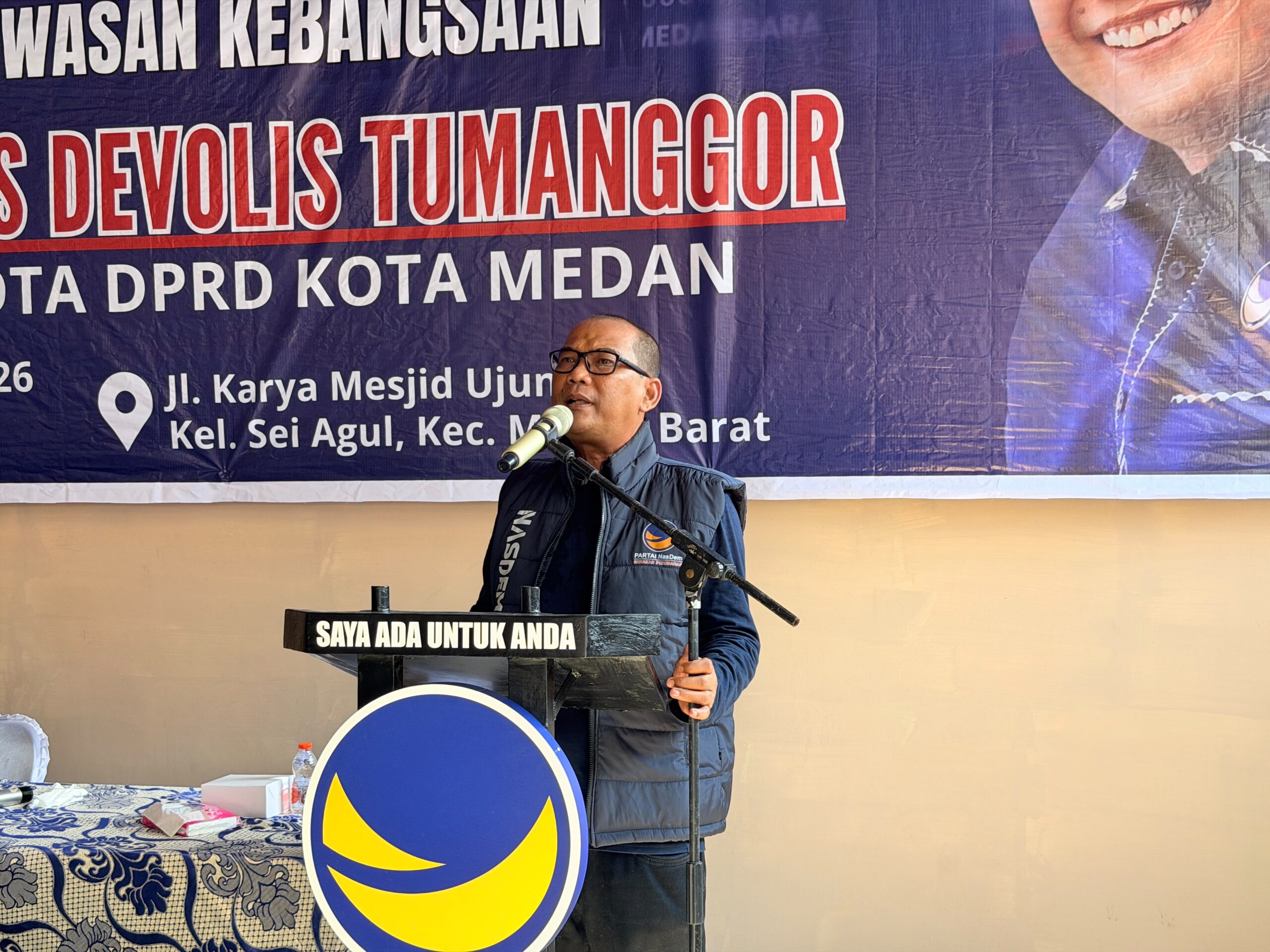 Wasbang Antonius Devolis Tumanggor Ramai Dihadiri Warga, Tekankan Pentingnya Nilai Pancasila