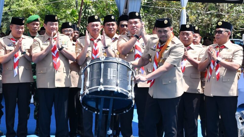 Wabup Samosir Hadiri Penutupan Jamdasu XI 2026, Beri Motivasi dan Apresiasi kepada Kontingen Samosir