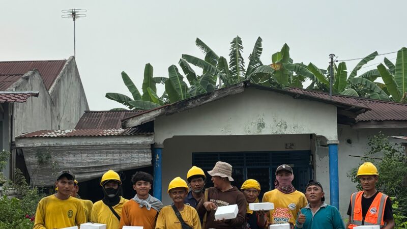 Kantor Pertanahan Deli Serdang Kembali Gelar Jumat Berkah, Bagikan Makanan kepada Warga