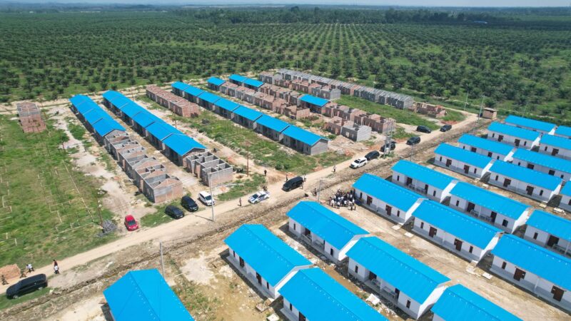 Tinjau Lokasi Huntap bagi Korban Bencana Aceh Tamiang, Menteri Nusron Pastikan Lahan 100% Siap Digunakan