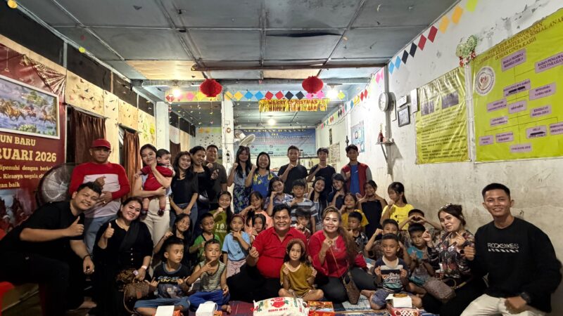Wujud Kepedulian, Jusup Ginting Suka Berbagi Kasih dengan Anak-anak Dua Panti Asuhan